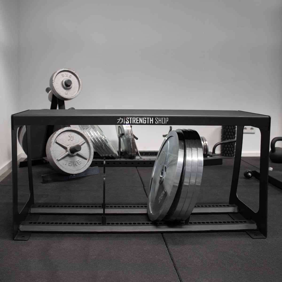 strength-shop-plate-storage-bench-banc-de-rangement-disques-acier image 4