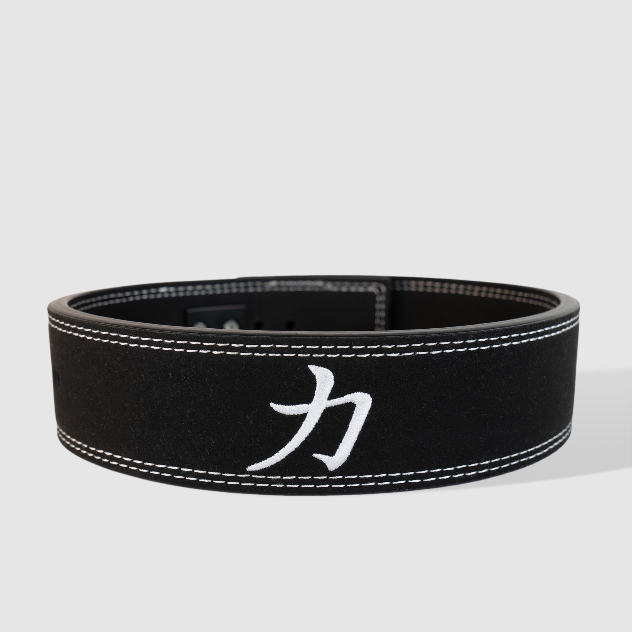 strength-shop-narrow-lever-belt-10mm-7-6cm-noir-ipf-approved image 2