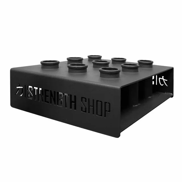 strength-shop-riot-support-de-barre-olympique-sur-pied-acier image 1