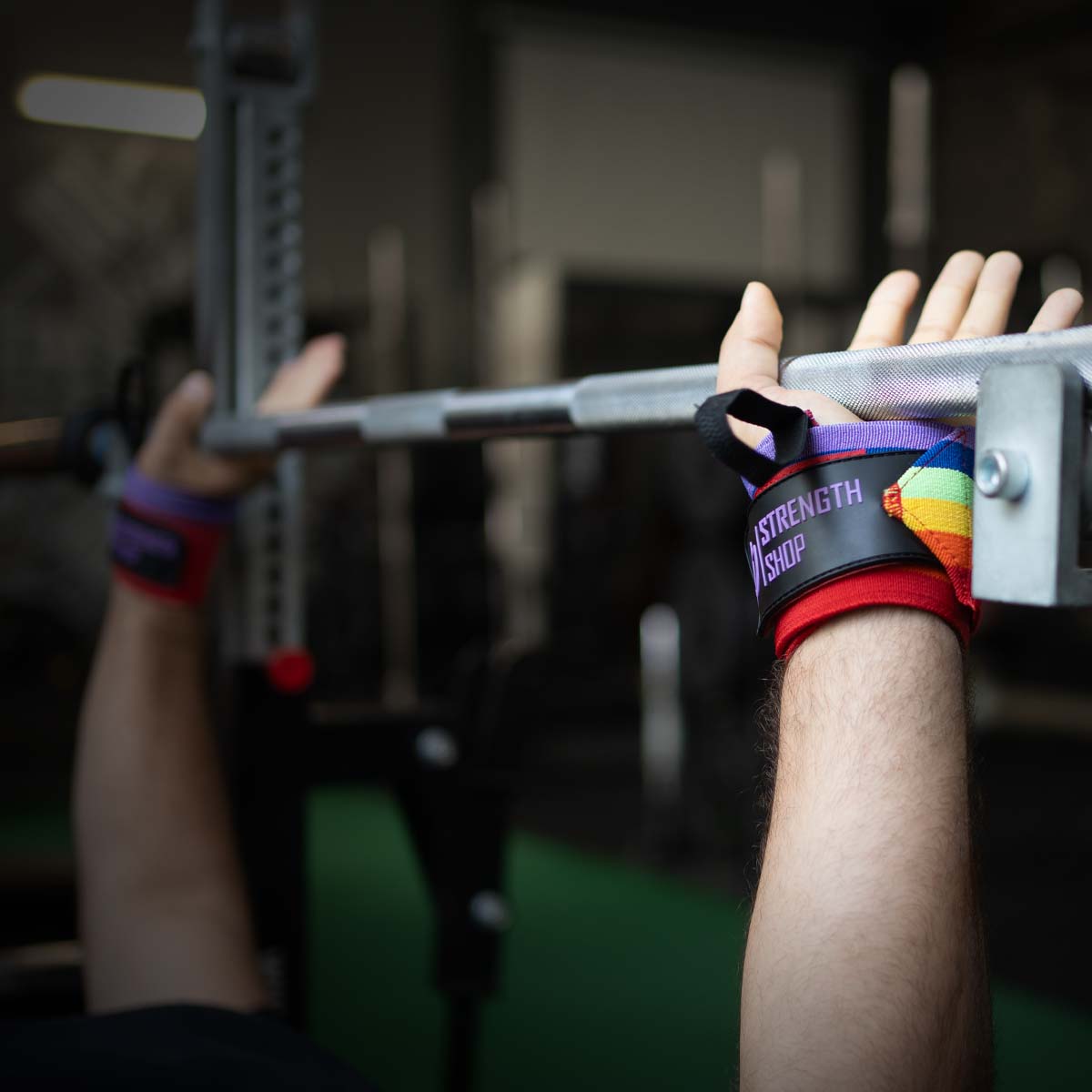 strength-shop-medium-wrist-wraps-rainbow-60cm-ipf-approved-paire image 7
