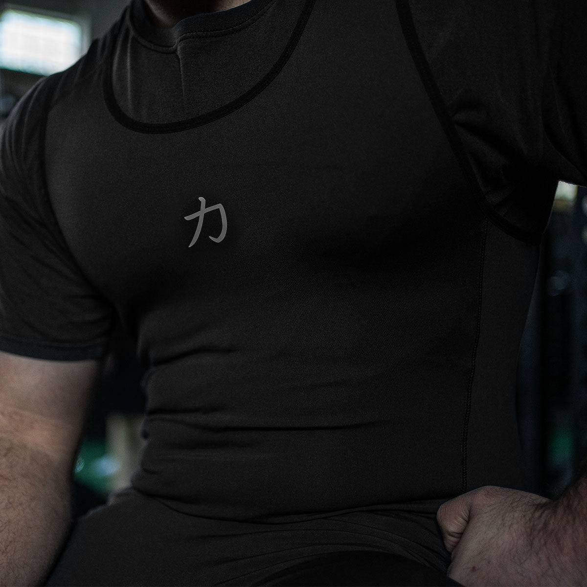 strength-shop-black-singlet-grey-logo-unisex-ipf-approved image 5