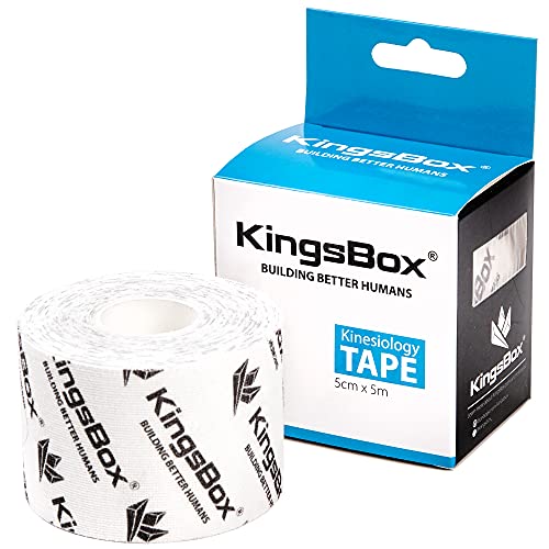 kingsbox-bande-de-kin-siologie-rouleau-5-cm-x-5-m-blanc image 6