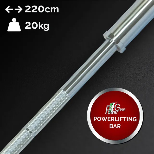 power-gear-barre-olympique-powerlifting-30mm image 1