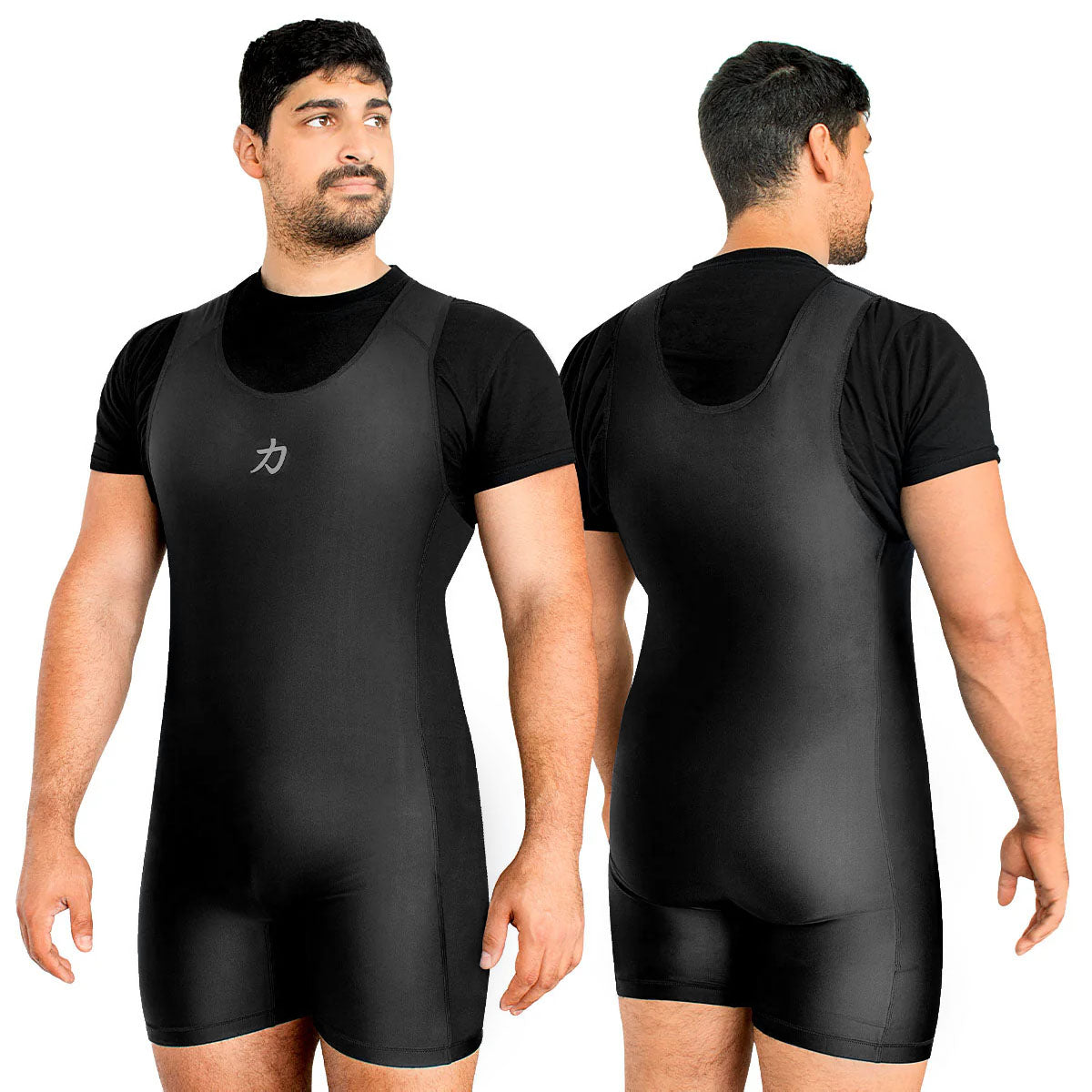 strength-shop-black-singlet-grey-logo-unisex-ipf-approved image 3