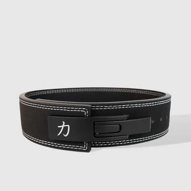 strength-shop-narrow-lever-belt-10mm-7-6cm-noir-ipf-approved image 1