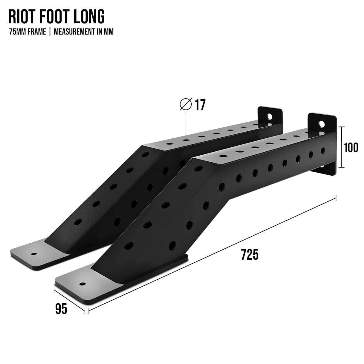strength-shop-riot-mrr-75-pieds-de-rack image 2