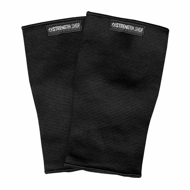 strength-shop-double-ply-knee-sleeves-noir-genouill-res-double-paisseur image 1