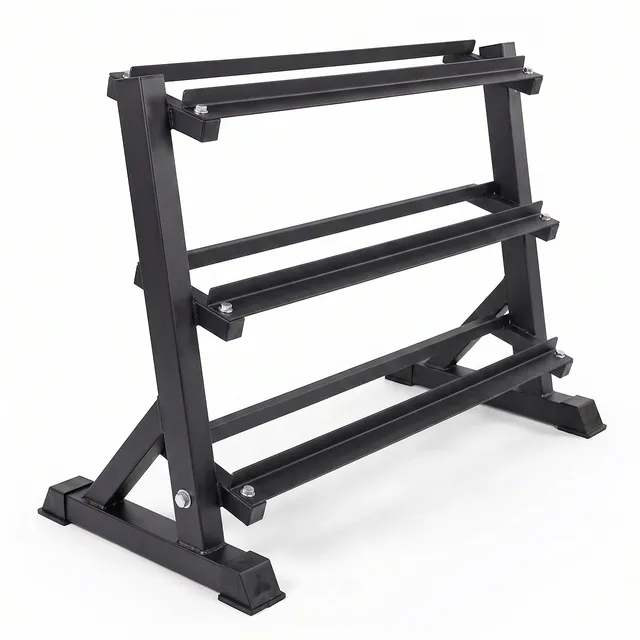 strength-shop-hex-dumbbell-rack-rangement-halt-res-3-niveaux image 1