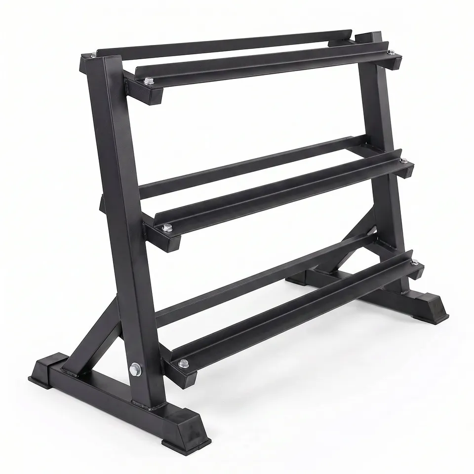 strength-shop-hex-dumbbell-rack-rangement-halt-res-3-niveaux image 1