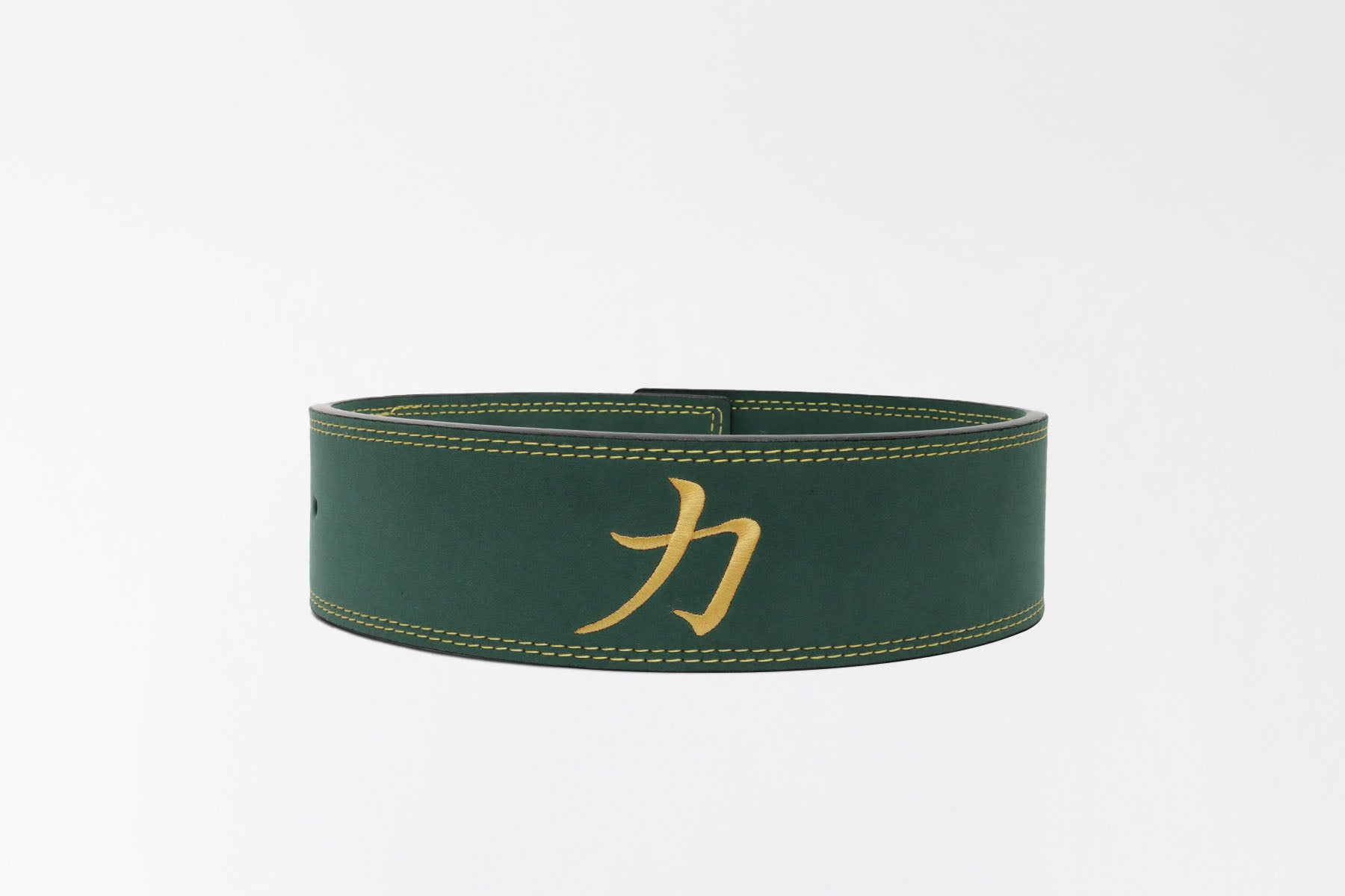 strength-shop-vintage-green-lever-belt-10mm-ceinture-levier-ipf image 2