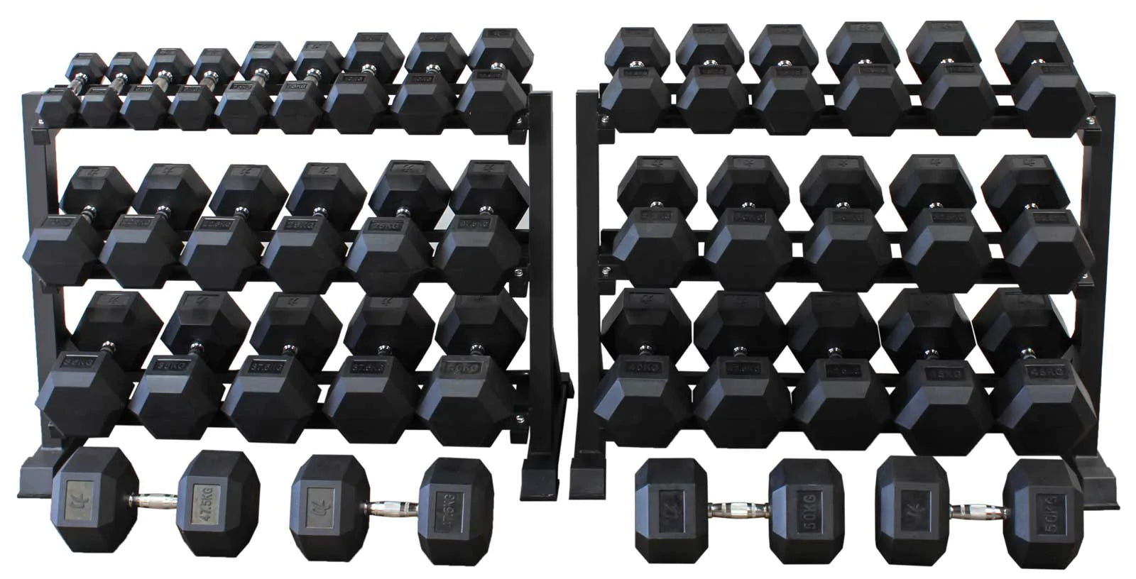 strength-shop-hex-dumbbell-rack-rangement-halt-res-3-niveaux image 4