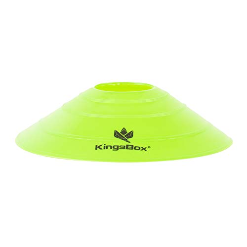 kingsbox-c-nes-de-sport-set-de-20-c-nes-d-entra-nement-avec-poign-e-de-transport image 4
