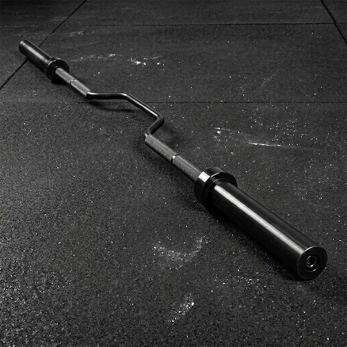 strength-shop-olympic-cambered-bench-press-bar-18kg-barre-cambr-e image 5