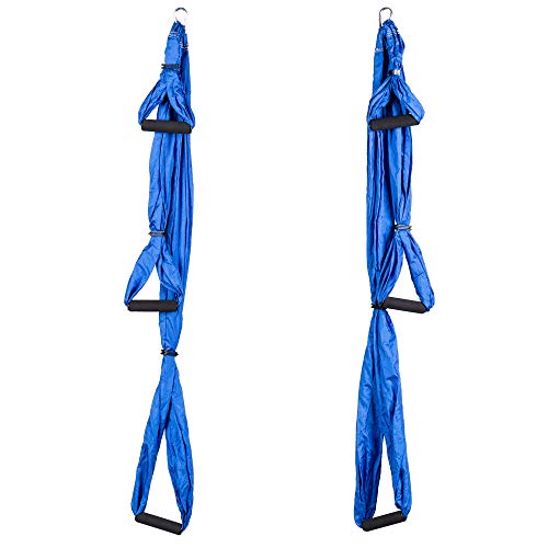 kingsbox-yoga-hammock-hamac-yoga-a-rien-300-kg-bleu-oc-an-nylon image 8