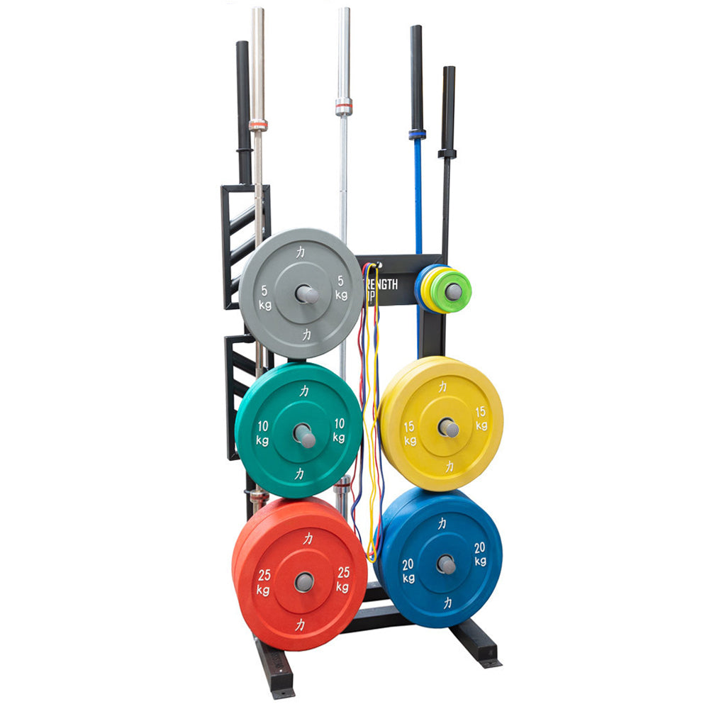 strength-shop-riot-storage-rack-rangement-pour-barres-et-disques-olympiques image 2