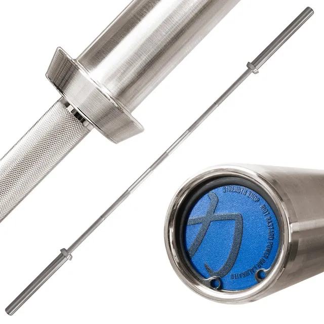 strength-shop-riot-bastard-power-bar-calibrated-20kg-nickel-ipf-approved image 1
