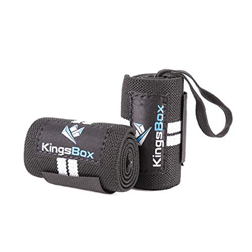 kingsbox-armour-wrist-wraps-noir-bandelettes-poignet-force-et-grip image 5