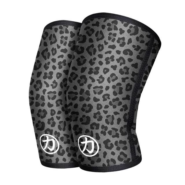 strength-shop-7mm-inferno-neoprene-knee-sleeves-dark-leo-paire-ipf-approved image 1