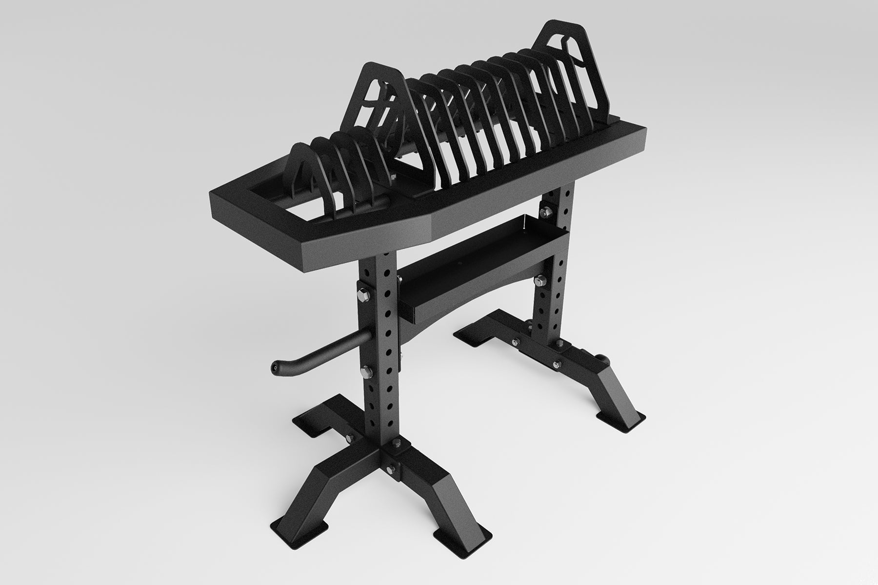 strength-shop-pro-competition-plate-storage-rack-de-rangement-disques-comp-titio image 5