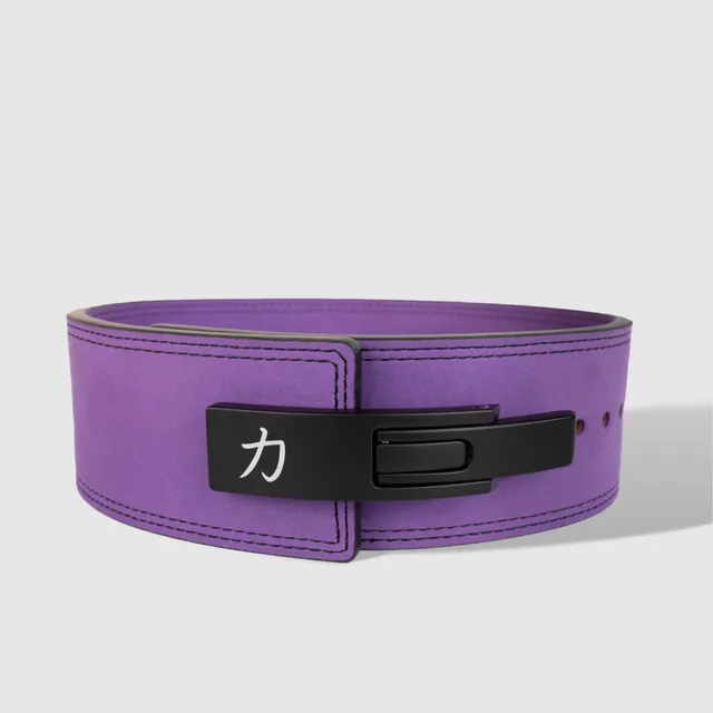 strength-shop-purple-lever-belt-10mm-ceinture-powerlifting-levier-ipf-approved image 1