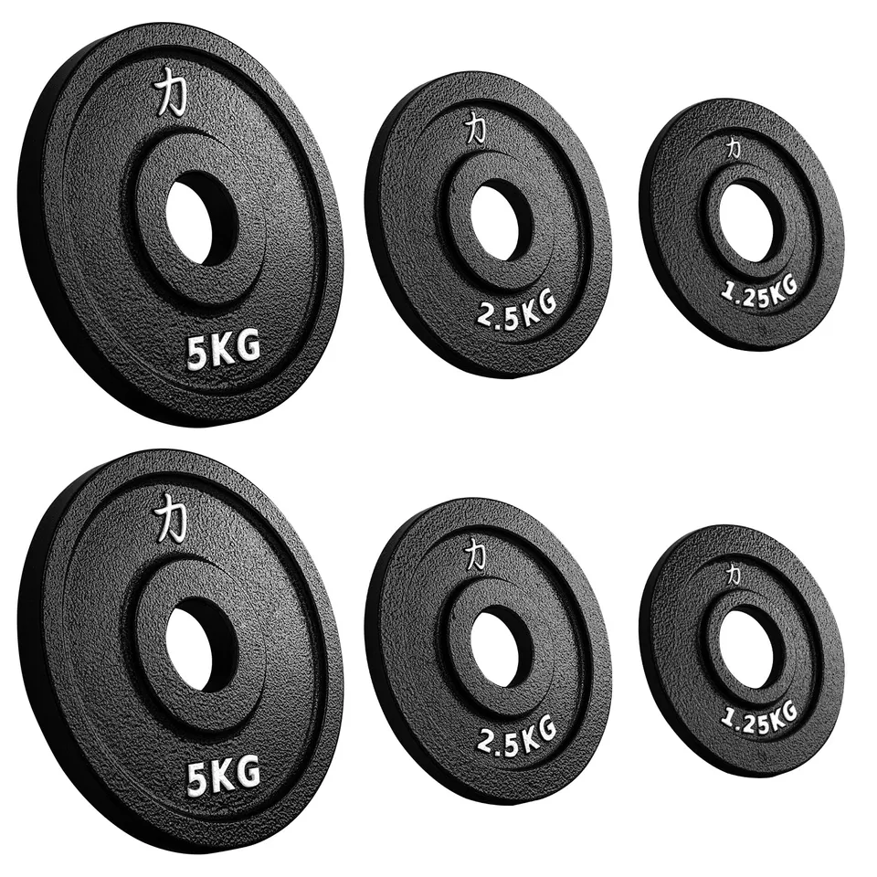 strength-shop-riot-cast-iron-plates-powerlifting-2x5kg-2x2-5kg-2x1-25kg image 1