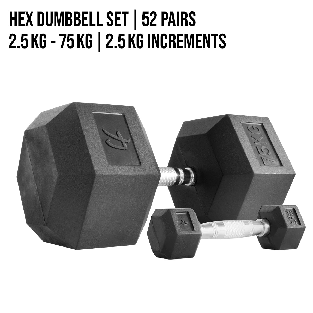 strength-shop-hex-dumbbell-sets-halt-res-hexagonaux-caoutchouc image 3