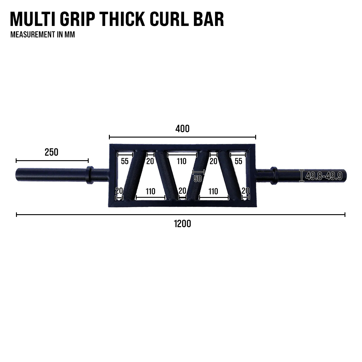 strength-shop-multi-grip-thick-curl-bar-barre-curl-prises-paisses image 6