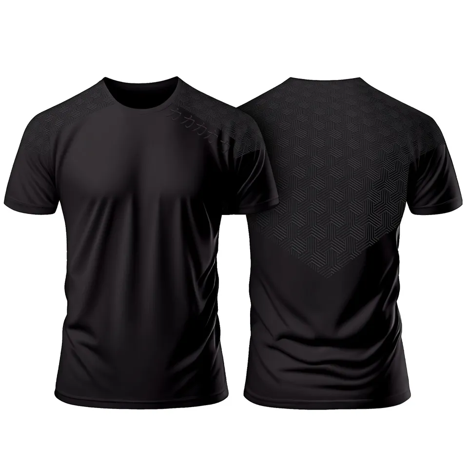 strength-shop-barbell-grip-shirt-noir-t-shirt-antid-rapant-squat-bench image 1