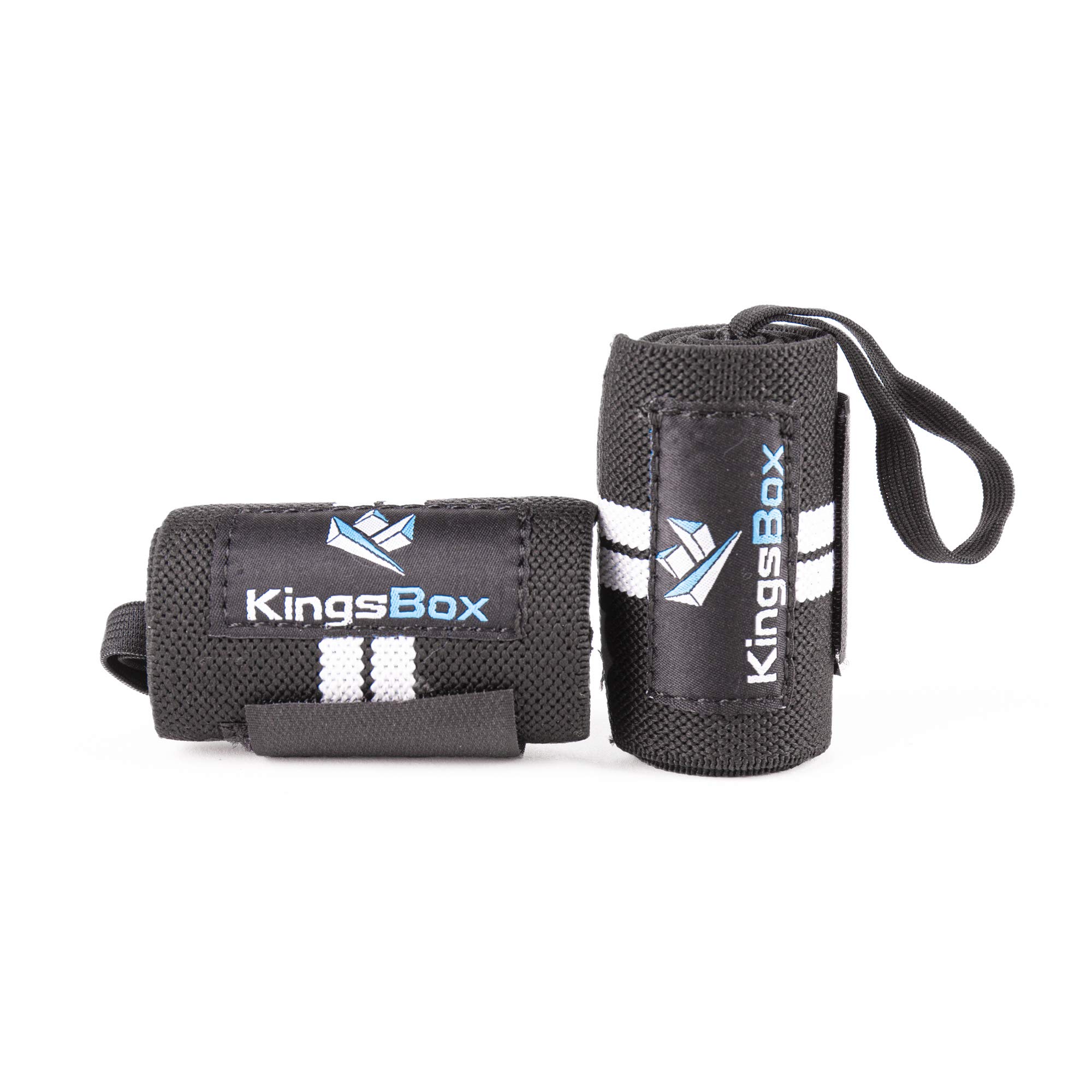 kingsbox-armour-wrist-wraps-noir-bandelettes-poignet-force-et-grip image 3