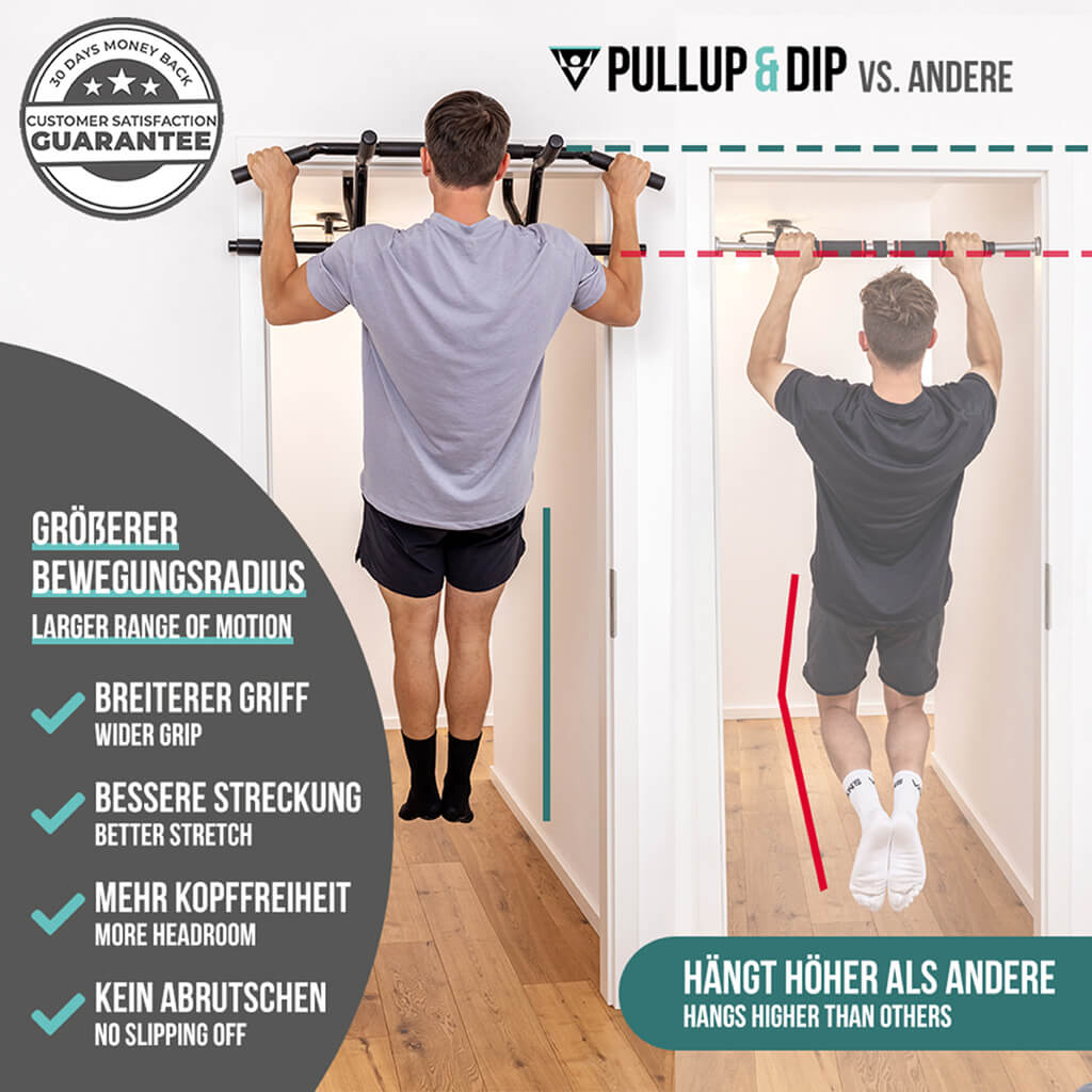 pullup-dip-set-barre-de-traction-porte-d-butant-avec-sangles image 5