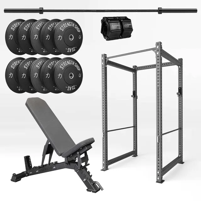 strength-shop-heavy-duty-home-gym-bundle-avec-rack-riot-mrr image 1