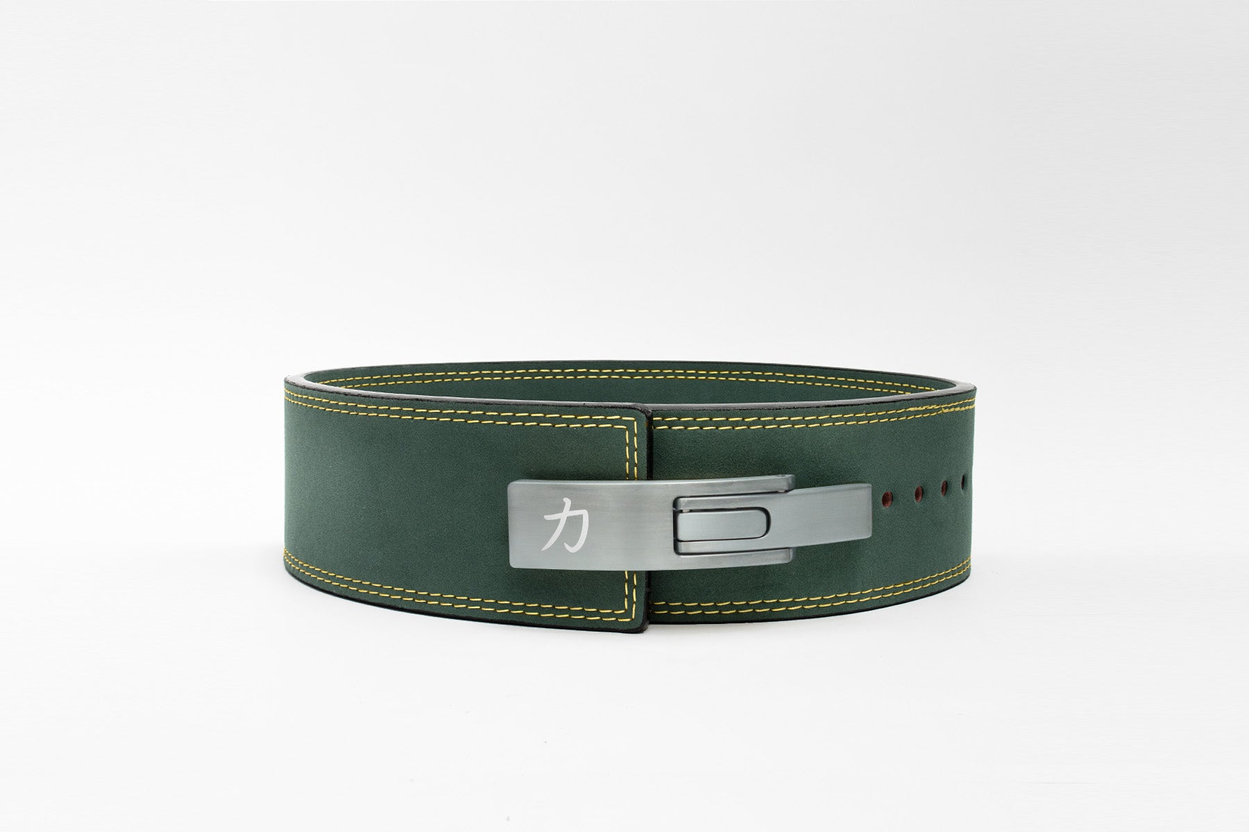 strength-shop-vintage-green-lever-belt-10mm-ceinture-levier-ipf image 6