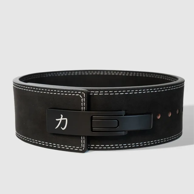 strength-shop-ceinture-levier-noire-13mm-homologu-e-ipf image 1