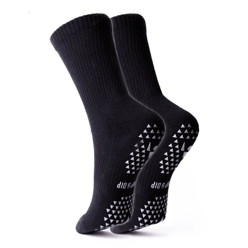 pullup-dip-chaussettes-de-sport-antid-rapantes-noires-1-paire image 1