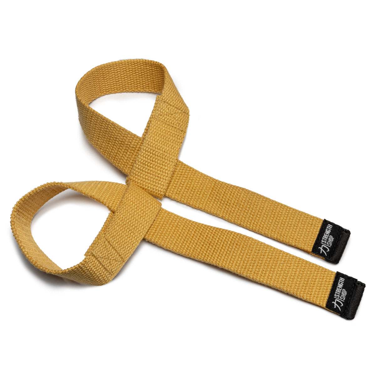strength-shop-originals-lifting-straps-gold-cotton-sangles-de-tirage image 2