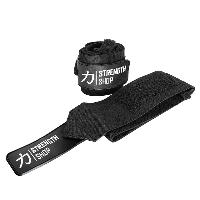 strength-shop-bandes-de-poignets-medium-30-60cm-noires-ipf-approved image 1
