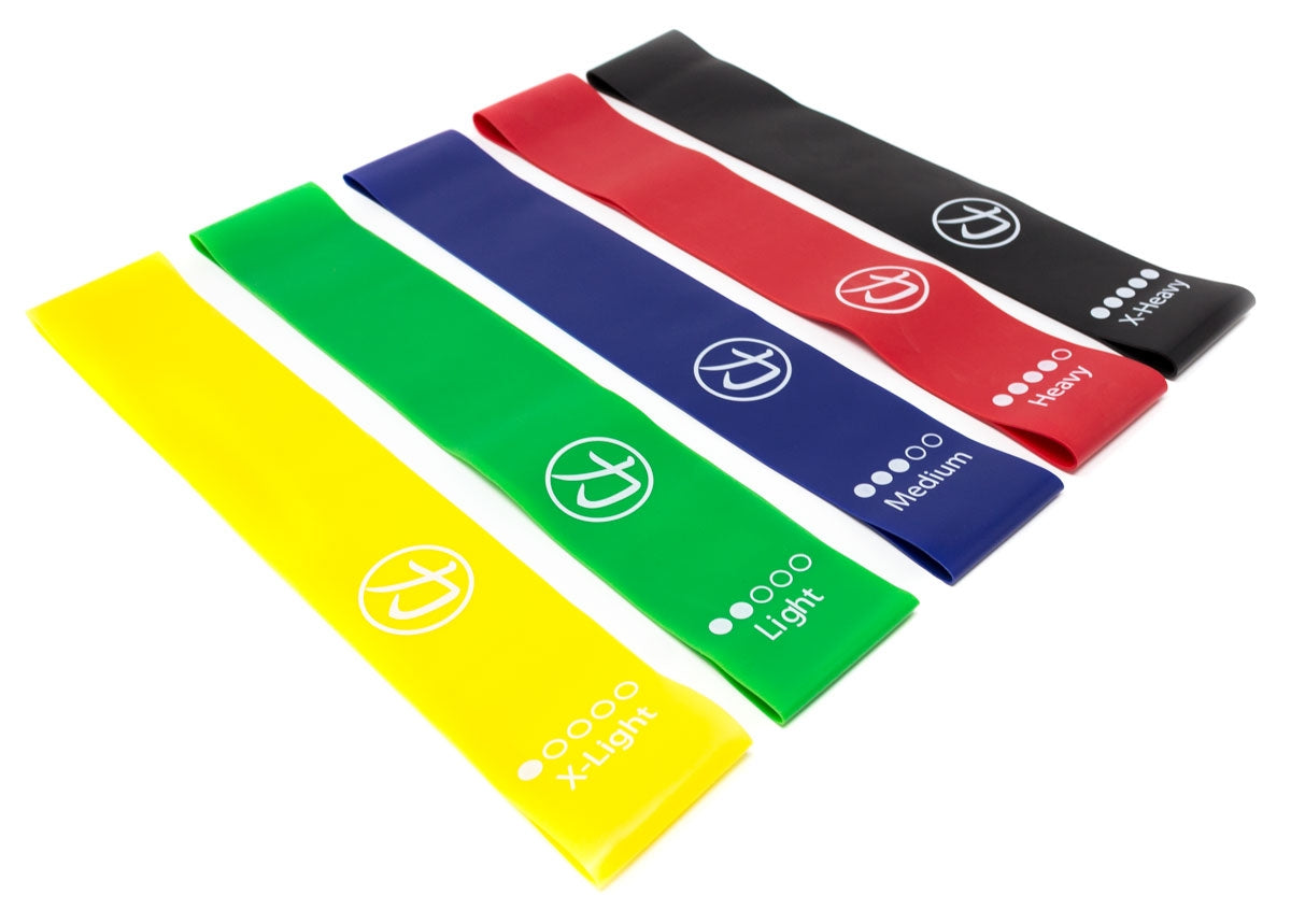 strength-shop-glute-gymnastic-mini-bands-set-de-5-bandes-sac image 2