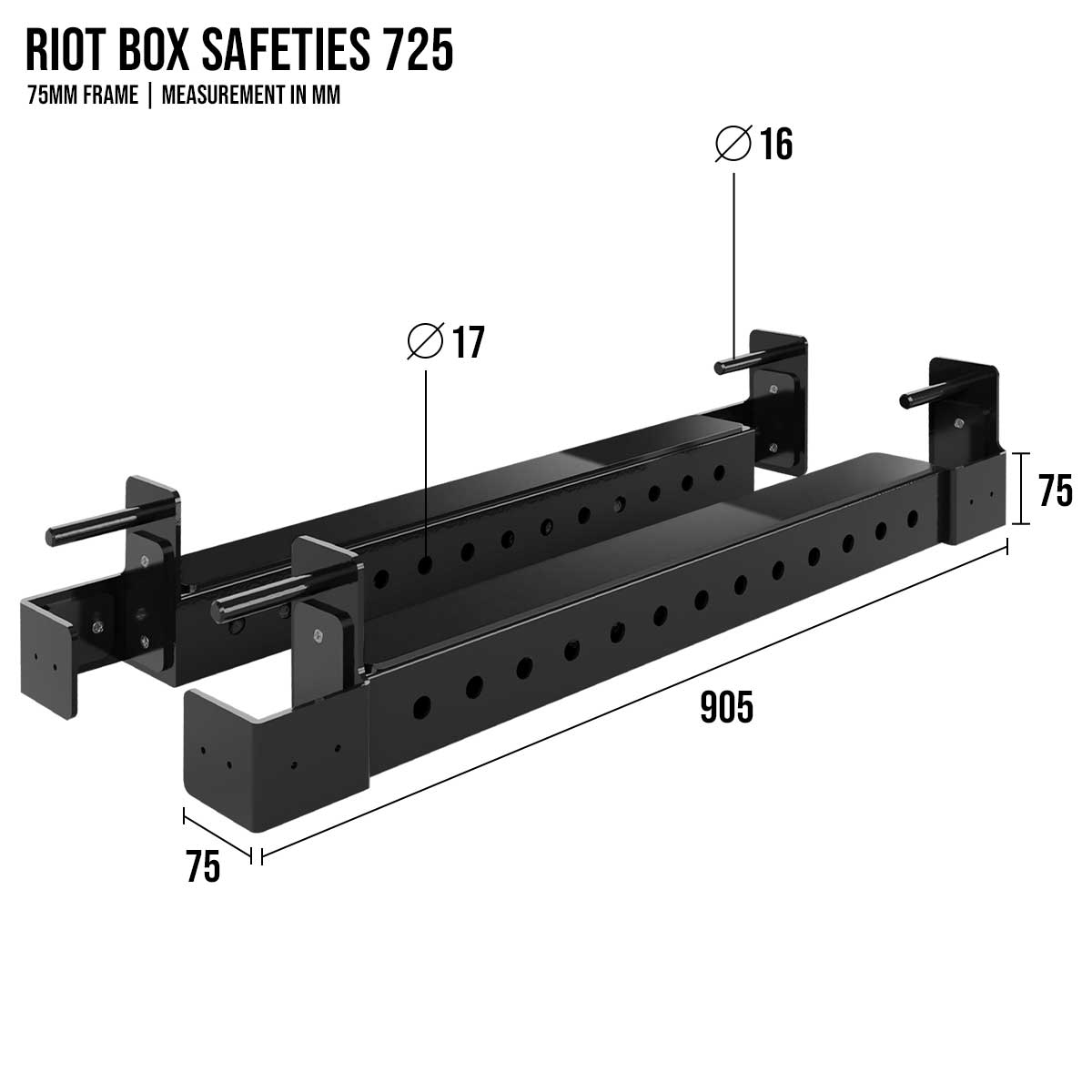 strength-shop-riot-mrr-75-box-safeties-725-paire image 2