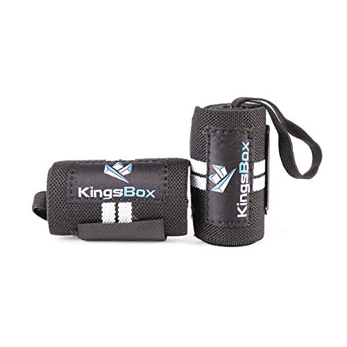 kingsbox-armour-wrist-wraps-noir-bandelettes-poignet-force-et-grip image 6