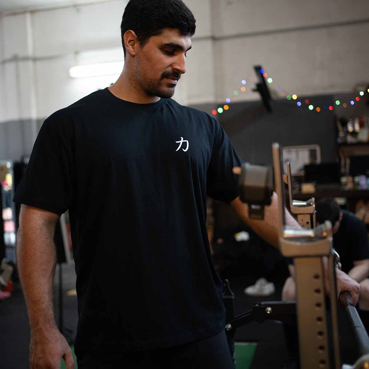 strength-shop-strength-wear-logo-t-shirt-v3-chikara-t-shirt-coton-185-g-m image 6