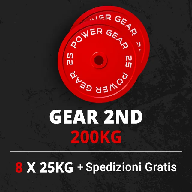 power-gear-gear-2nd-set-8-disques-25-kg-acier-200-kg image 1
