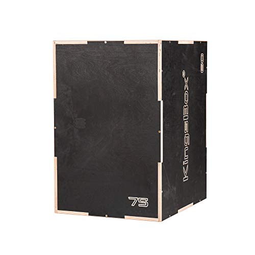 kingsbox-royal-series-plyo-box-en-bois-3-en-1-noir-50x60x75-cm-200-kg image 6