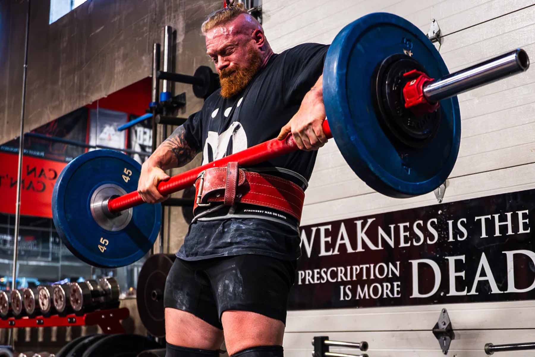 strength-shop-original-texas-fat-axle-power-bar-2-red-cerakote image 8