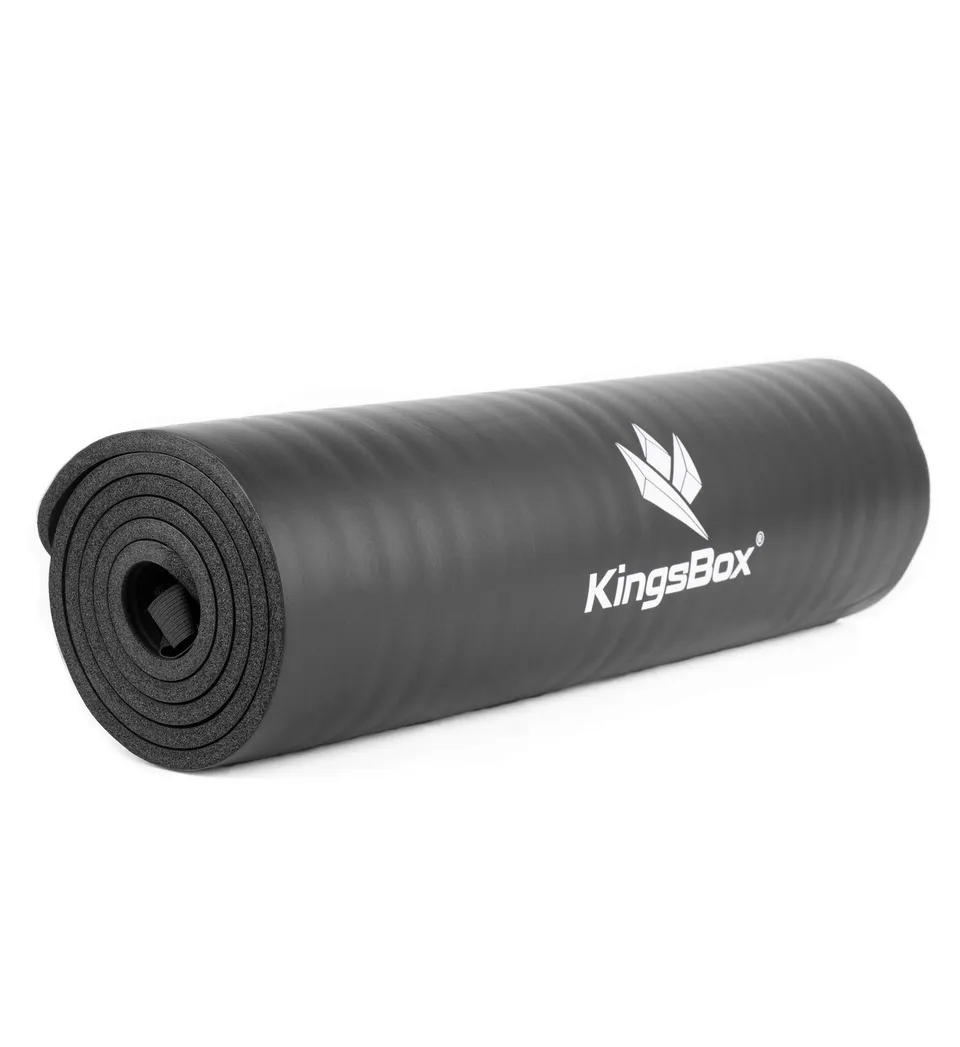 kingsbox-tapis-de-yoga-fitness-180x60-cm-15-mm-antid-rapant image 1