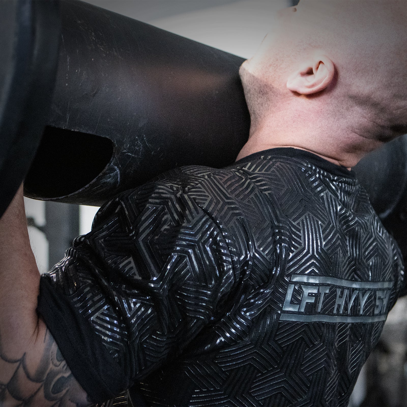strength-shop-t-shirt-grip-strongman-noir-performance image 3