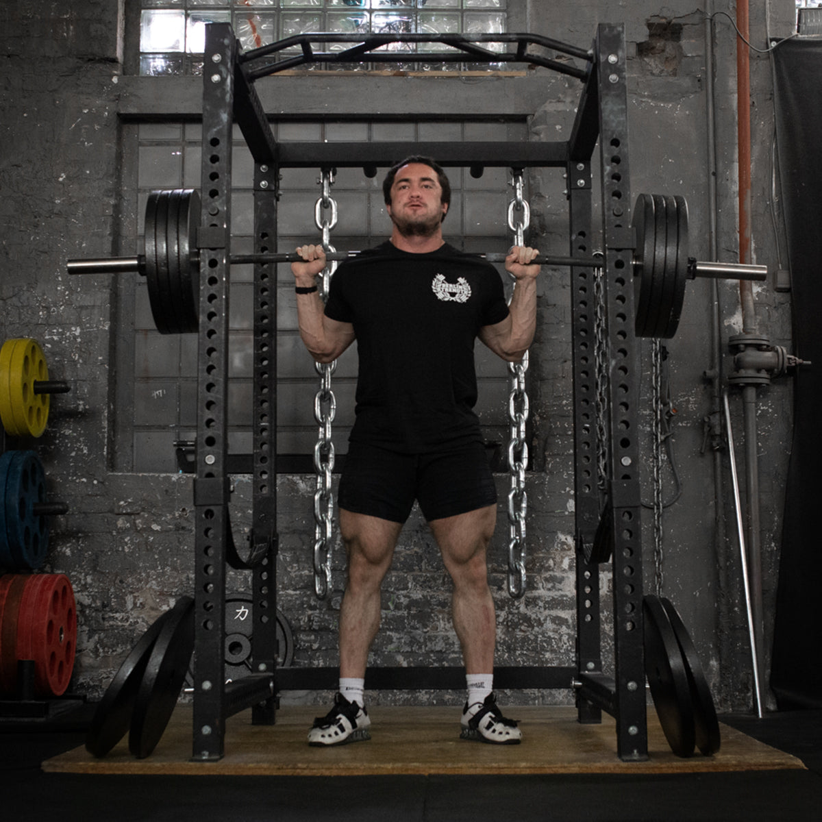 strength-shop-bastard-power-bar-barre-de-powerlifting-chrom-e-noire image 6
