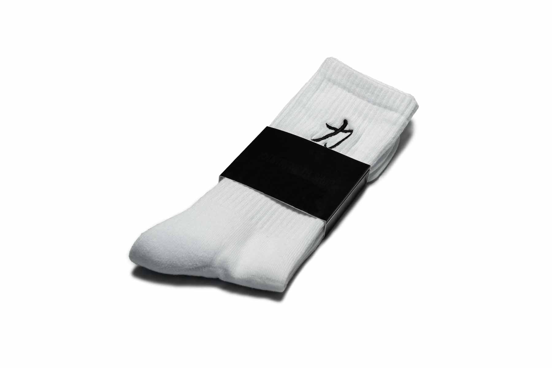 strength-shop-crew-socks-chaussettes-de-sport-noir-blanc image 4