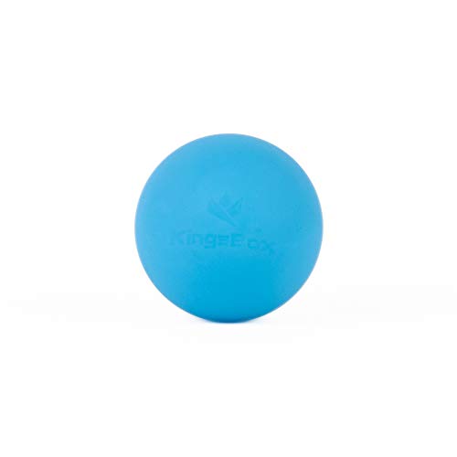 kingsbox-lacrosse-ball-bleue-balle-de-massage-trigger-point-6-cm image 3