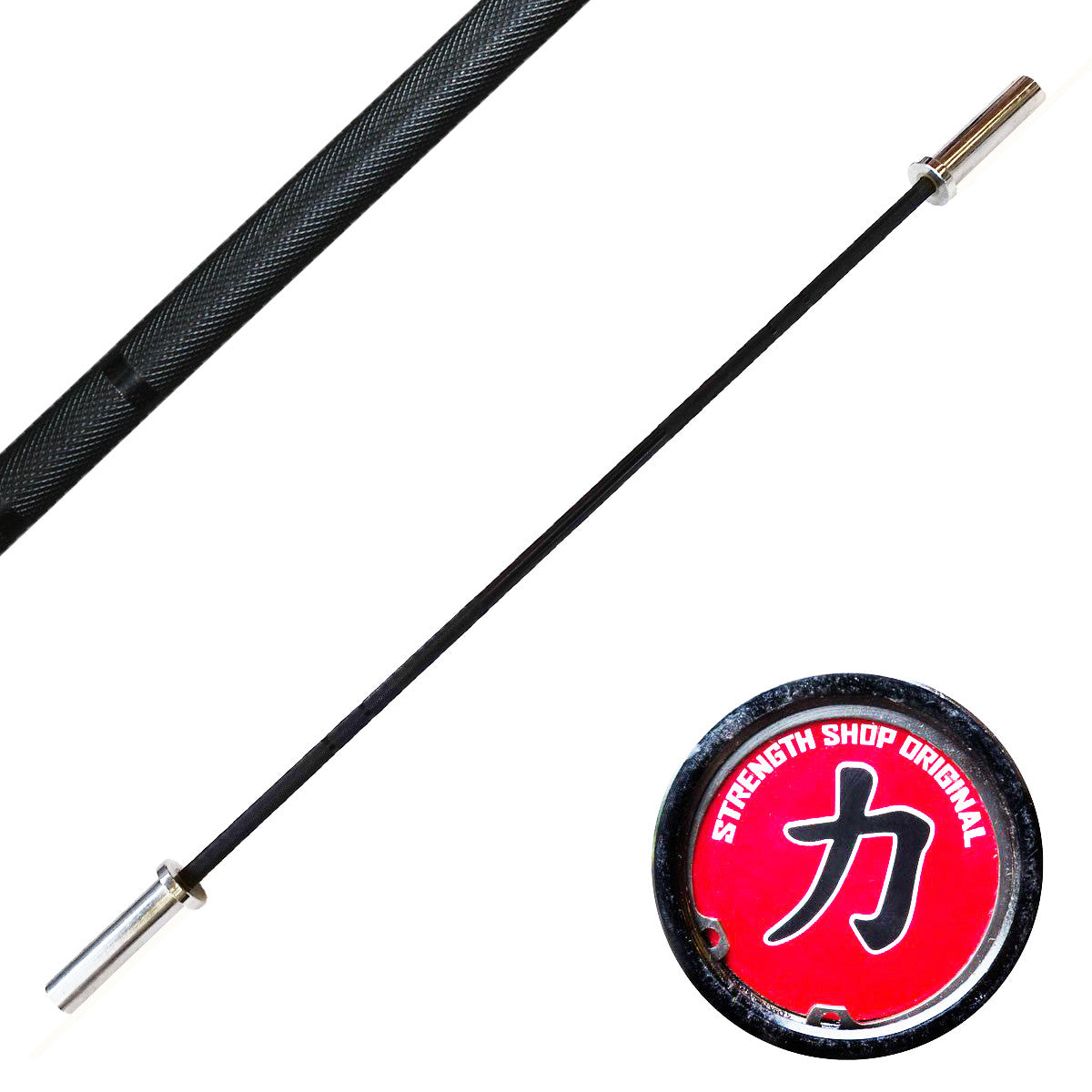 strength-shop-youth-weightlifting-bar-10kg-169cm-barre-junior-halt-rophilie image 1