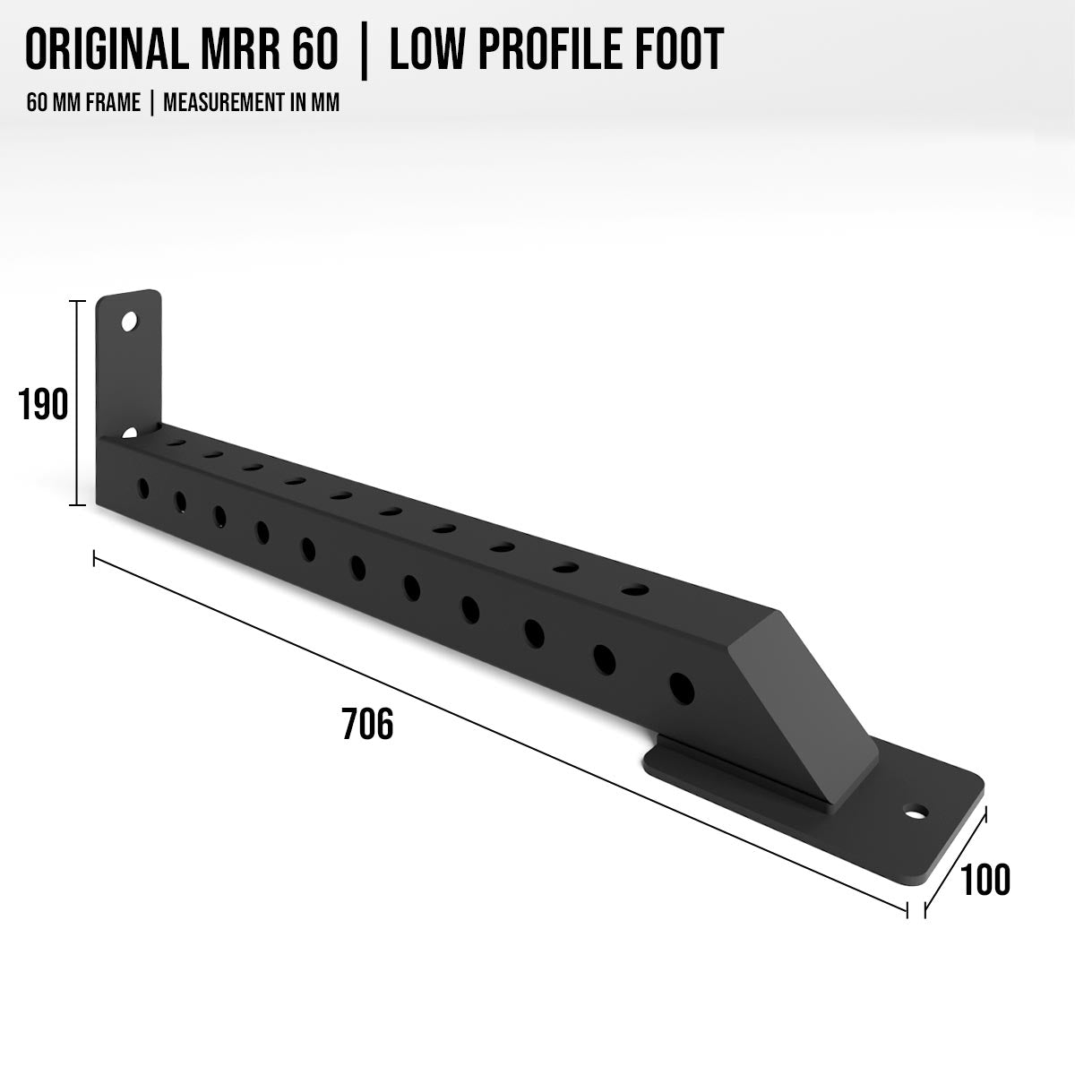 strength-shop-original-mrr-60-low-profile-foot-pied-acier image 3